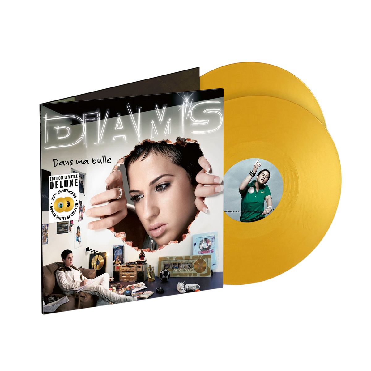 DANS MA BULLE 20ÈME ANNIVERSAIRE (2LP DORÉS /POCHETTE EMBOSSÉE)