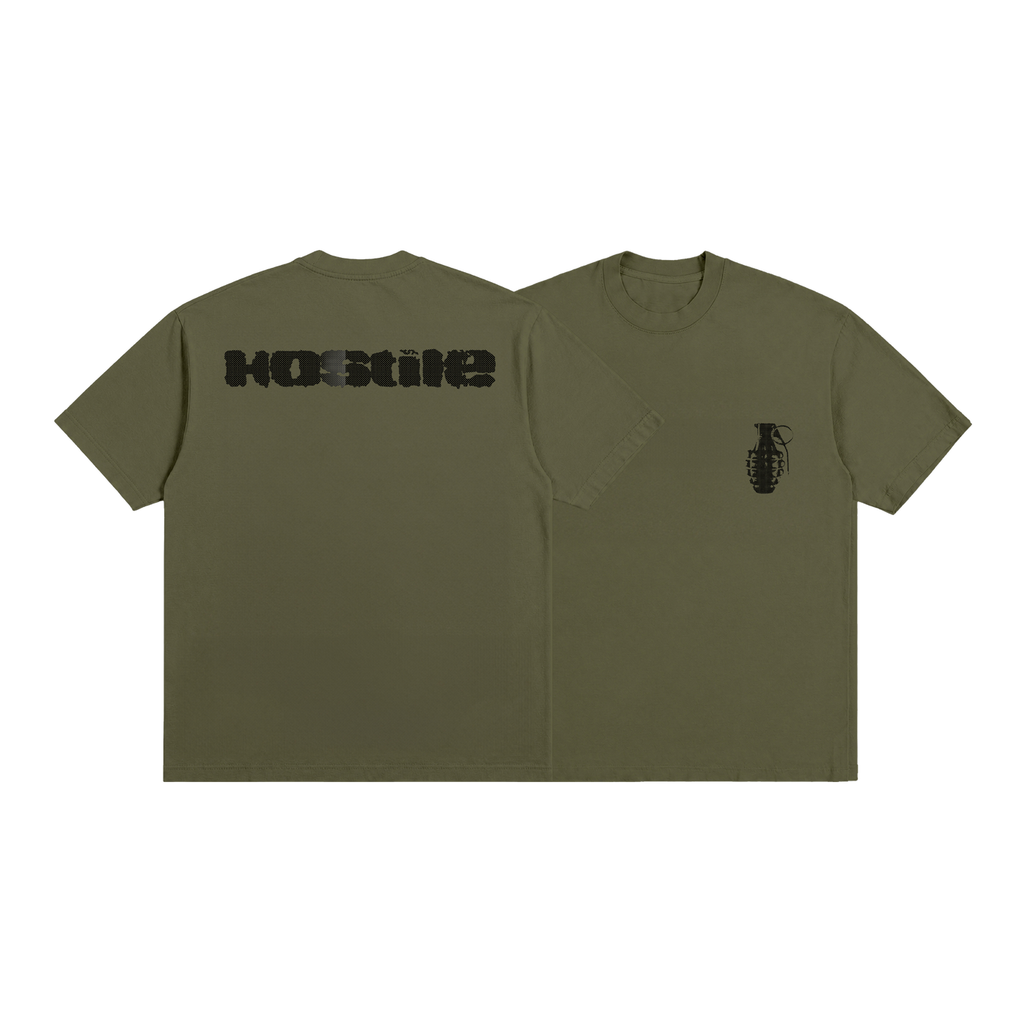 Pack T-shirt Grenade (Blanc, Kaki ou Noir) + Album au choix