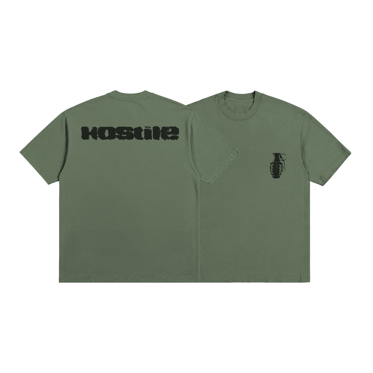 Pack T-shirt Grenade (Blanc, Kaki ou Noir) + Album au choix